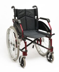 24551456 - wheelchair on a white background