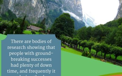 The Value of Travel–and Down Time